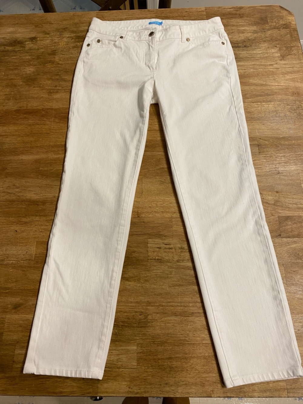 J.McLaughlin Women's Skinny white denim Jeans size 4